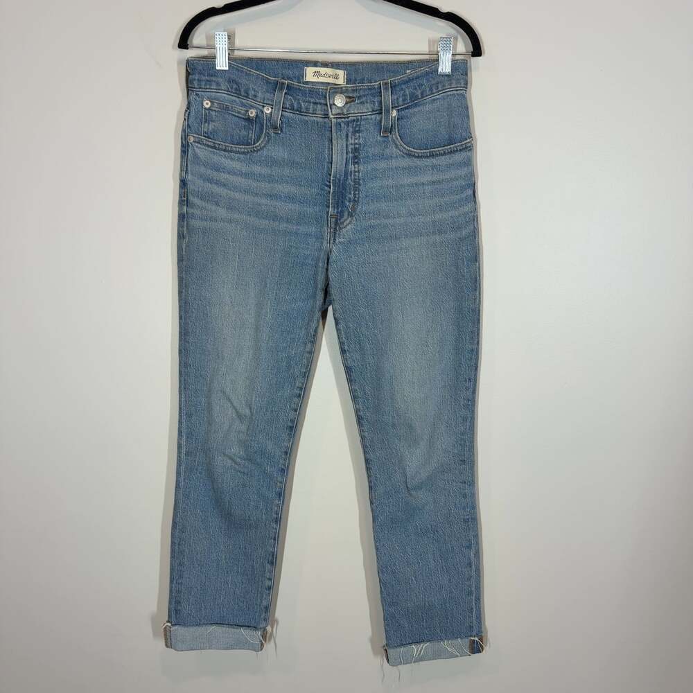 Madewell The Mid-Rise Perfect Vintage Jeans Women's Size 27 Light Wash